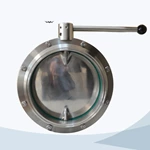 food processing butterfly valve