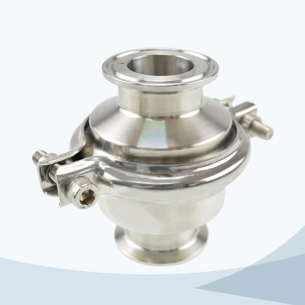 clamped check valve