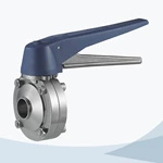 hygienic butterfly valve