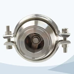 clamped check valve