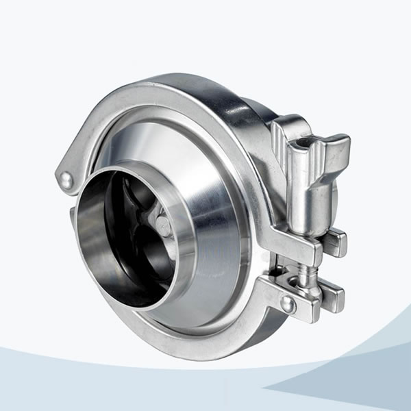 Stainless Steel Hygienic Grade Clamped Middle-Clamp Nrv Check Valve