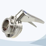 hygienic butterfly valve