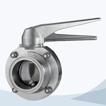 stainless steel sanitary Butterfly valve