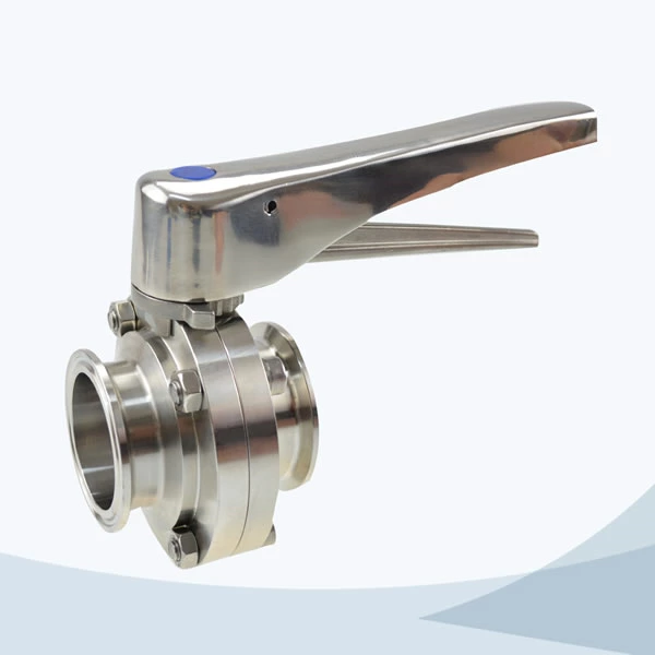 stainless steel sanitary Butterfly valve