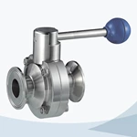 sanitary grade butterfly valve