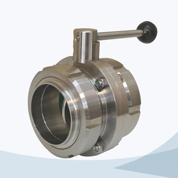 stainless steel sanitary Butterfly valve