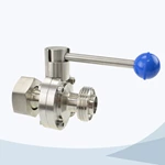 round handle butterfly valve