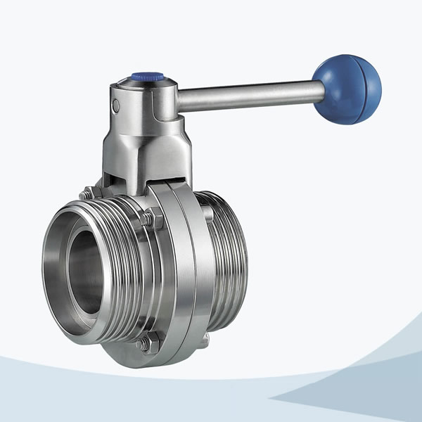 stainless steel sanitary Butterfly valve
