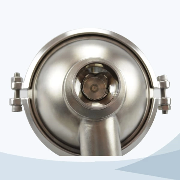 sanitary pressure regulating valve