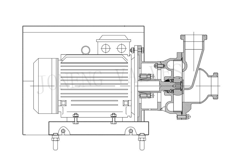 Sanitary CIP self priming pump