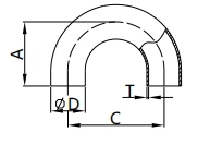 180°Return Bend