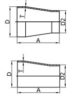 Welded Reducer,IOS-31/32