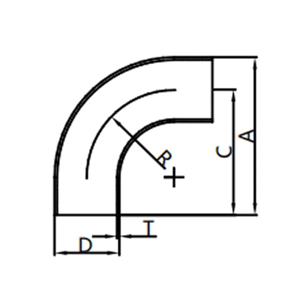 90° Welded Elbow,AS-2S