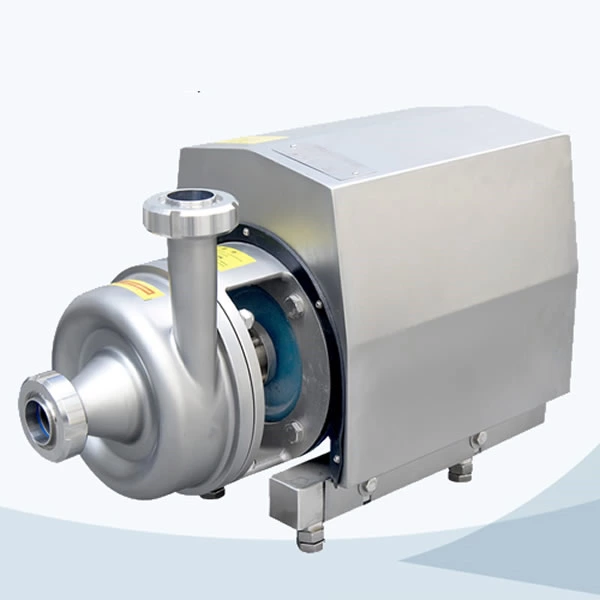 Sanitary square cover close impeller centrifugal pump