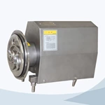 Sanitary round cover open impeller centrifugal pump