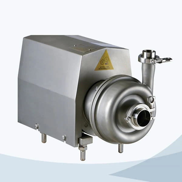 Sanitary square cover close impeller centrifugal pump