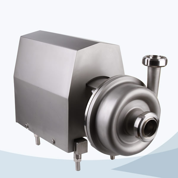 Sanitary square cover close impeller centrifugal pump