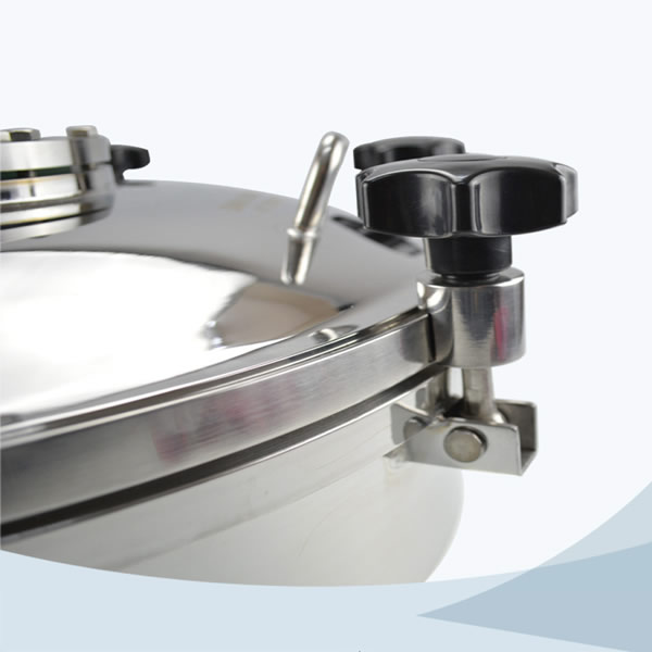 stainless steel food processing round non pressure manhole cover