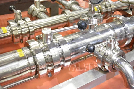 Butterfly Vavles Used For Cola Applicaton