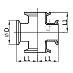 Short Clamped Cross,AS-9MP