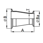 Clamped Reducer,3A-31-14MP