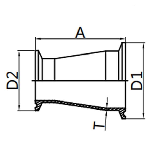 Concentric Reducer,31-14MP,32-14MP