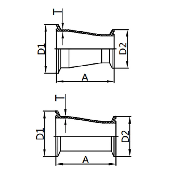 Clamped Reducer,AS-31/32-MP