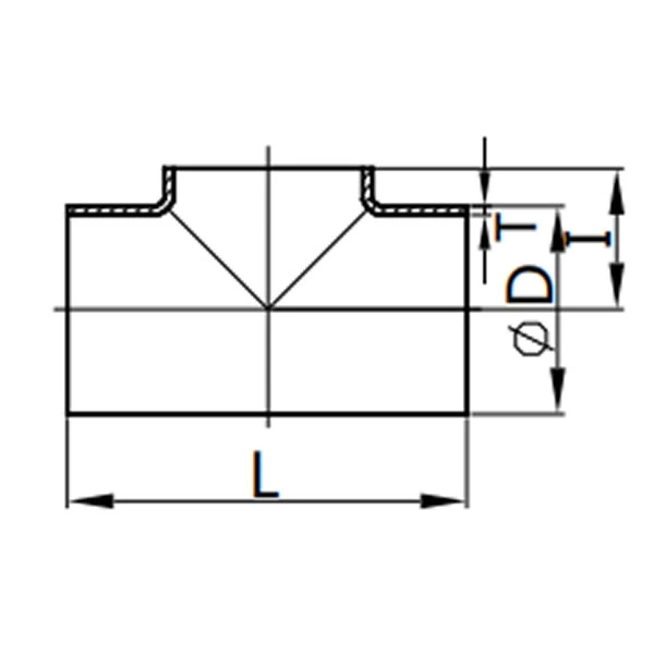 Short Welded Tee,AS-S7WWW
