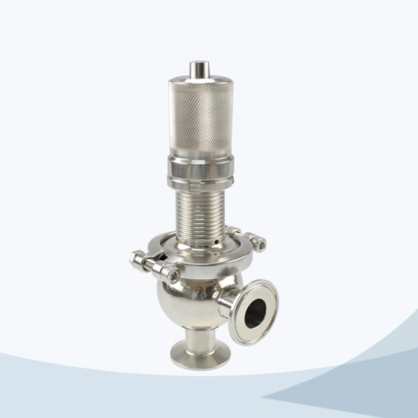 stainless steel sanitary pressure relief valve