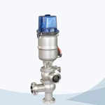 stainless steel flow change over valve