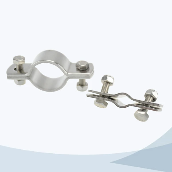 stainless steel round pipe clamp with rod