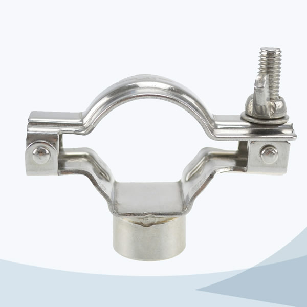 pipe clamp with female nipple