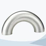 stainless steel food processing 2WU 180D U type welded bend