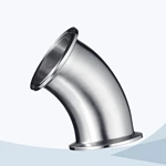 stainless steel tri-clamped bend