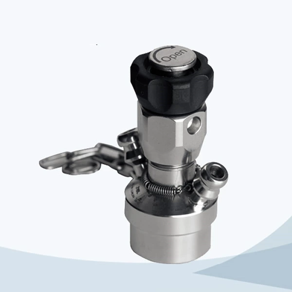 stainless steel hygienic grade aseptic sampling valve