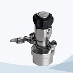 stainless steel hygienic grade aseptic sampling valve