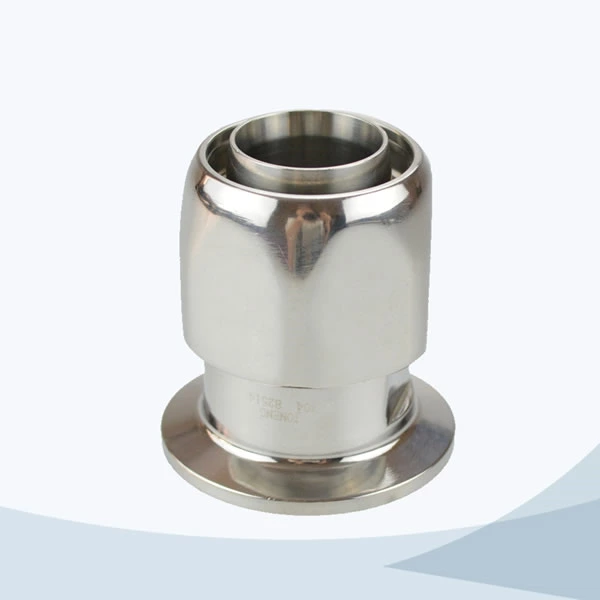 stainless steel hygienic grade beer hose adaptor