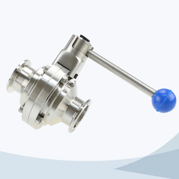 butterfly type ball valve