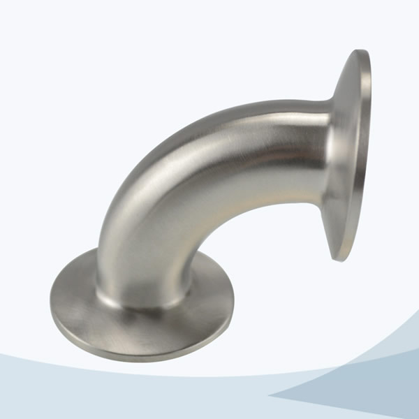 stainless steel 90D clamped bend