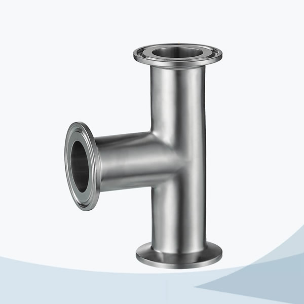 stainless steel clamped equal tee Manufacturer