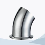 Stainless steel Sanitary L2KM grade 45D clamp-weld bend