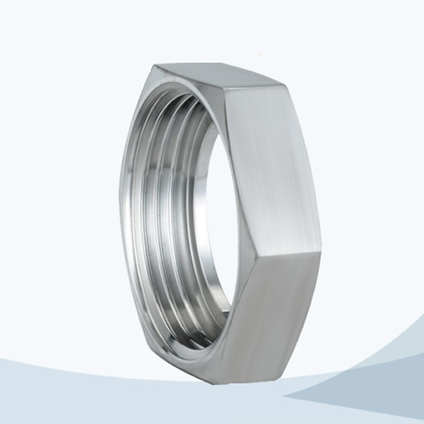 food processing hex union nut