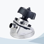 clamped tank bottom valve