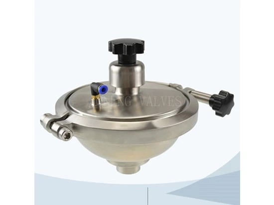 Our new design of sanitary CPM valve