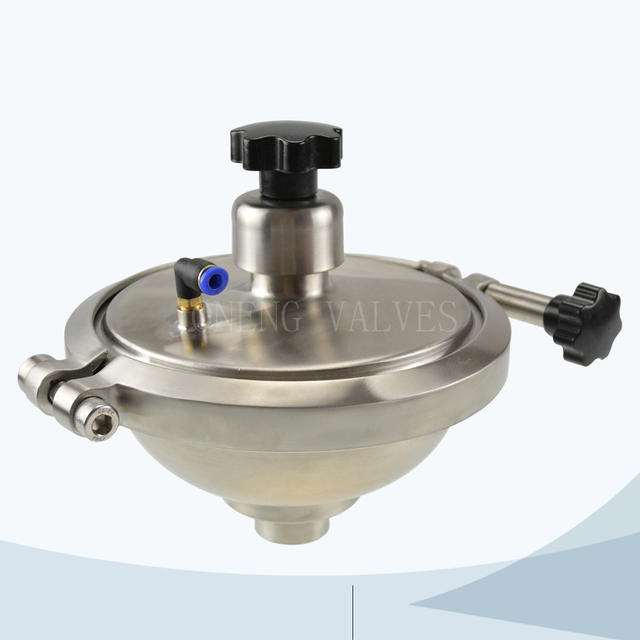 Our new design of sanitary CPM valve
