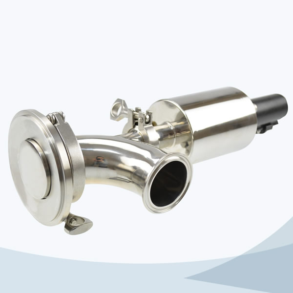 hygienic tank bottom valve