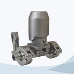 tri-clamped diaphragm valve