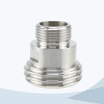 stainless steel food equipment male threading adaptor