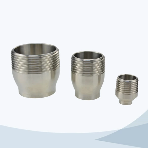 stainless steel welded threading nipple