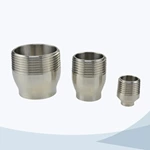 stainless steel welded threading nipple